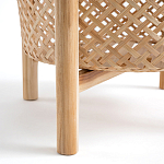 Кашпо на ножках из бамбука Bamboo Decor варинант исполнения - 6 | Loft Concept в Новосибирске