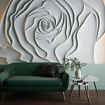 Барельеф ROSE варинант исполнения - 1 | Loft Concept в Новосибирске