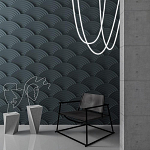 Гипсовая 3D Панель Aura варинант исполнения - 3 | Loft Concept в Новосибирске