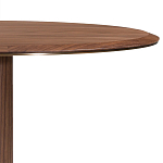 Приставной стол в шпоне ореха Elega варинант исполнения - 4 | Loft Concept в Новосибирске