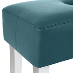 Мягкий пуф на белых ножках Winton Pouf варинант исполнения - 8 | Loft Concept в Новосибирске