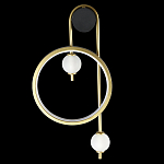 Бра с круглой рамкой и стеклянными белыми шарами B.LUX C Ball варинант исполнения - 2 | Loft Concept в Новосибирске