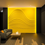 Барельеф BIG WAVE варинант исполнения - 2 | Loft Concept в Новосибирске