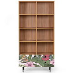 Широкий стеллаж с принтом Elise Rack варинант исполнения - 10 | Loft Concept в Новосибирске