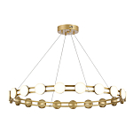 Люстра кольцевая с круглыми светодиодными источниками света Maxine Light варинант исполнения - 7 | Loft Concept в Новосибирске