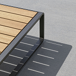 Шезлонг на металлическом каркасе с регулируемой спинкой GUELL Sunbed варинант исполнения - 5 | Loft Concept в Новосибирске