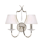 Бра с 2-мя лампами и подвеской из прозрачного стекла Elstead Lighting варинант исполнения - 2 | Loft Concept в Новосибирске