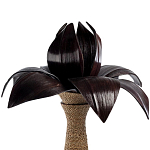 Настольная лампа черная INDONESIAN LAMPS варинант исполнения - 2 | Loft Concept в Новосибирске