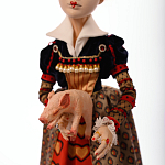 Авторская кукла Красная Королева Iracebeth of Crims варинант исполнения - 4 | Loft Concept в Новосибирске