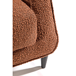 Диван в гостиную Portree Sofa Терракотовый букле варинант исполнения - 6 | Loft Concept в Новосибирске