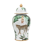 Ваза из фарфора с ручной росписью Leopard Collection  варинант исполнения - 3 | Loft Concept в Новосибирске