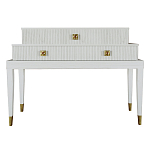 Премиальная Консоль с тремя ящиками Elsa Dreams White варинант исполнения - 4 | Loft Concept в Новосибирске