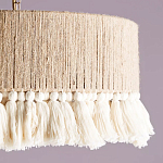 Люстра круглая плетеная с кисточками Solar Glow варинант исполнения - 7 | Loft Concept в Новосибирске