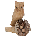Статуэтка из дерева сова Animals of the World варинант исполнения - 3 | Loft Concept в Новосибирске