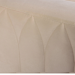 Кресло велюровое бежевое Cubic Silhouette варинант исполнения - 5 | Loft Concept в Новосибирске