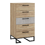 Комод с 3-мя ящиками в стиле лофт Urban Style Space варинант исполнения - 2 | Loft Concept в Новосибирске