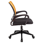 Офисное кресло с основанием из черного пластика Desk chairs Orange варинант исполнения - 3 | Loft Concept в Новосибирске