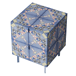 Тумба Short Ufo Blue варинант исполнения - 3 | Loft Concept в Новосибирске