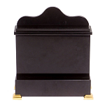 Часы настольные из натурального камня Нефрит с декором в виде Кариатиды Caryatid Stone Clock варинант исполнения - 3 | Loft Concept в Новосибирске