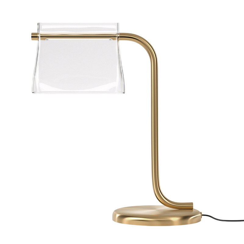 Настольный светильник Cabaret 3000К 8Вт Латунь Прозрачный в Новосибирске | Loft Concept 