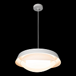 Подвесной светильник круглый белого цвета из металла Vita Cuna варинант исполнения - 6 | Loft Concept в Новосибирске