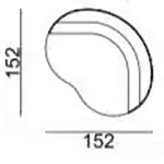 Кушетка Calypso варинант исполнения - 6 | Loft Concept в Новосибирске