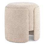 Пуфик Бежевое Букле Poof Alice Beige Boucle  варинант исполнения - 1 | Loft Concept в Новосибирске