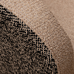 Кресло вращающееся черно-золотая рогожка Julia Armchair Golden Belt варинант исполнения - 2 | Loft Concept в Новосибирске