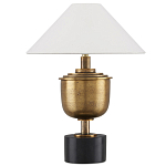 Настольная лампа с конусовидным тканевым абажуром Striving for Excellence варинант исполнения - 2 | Loft Concept в Новосибирске