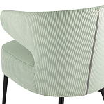 Современное мягкое кресло на металлических ножках Rakush Pistachio варинант исполнения - 7 | Loft Concept в Новосибирске