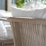 Кресло уличное Bonnie Beige Chair варинант исполнения - 9 | Loft Concept в Новосибирске