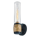 Бра для ванных комнат с прозрачным стеклянным плафоном в форме цилиндра Hinkley варинант исполнения - 12 | Loft Concept в Новосибирске