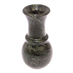 Ваза декоративная для цветов из камня змеевик Vase Serpentine варинант исполнения - 2 | Loft Concept в Новосибирске