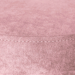 Банкетка круглая пыльно-розовый велюр на 4-х металлических ножках золотого цвета SANJAY варинант исполнения - 4 | Loft Concept в Новосибирске