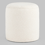 Дизайнерский Пуф Букле Poof Alice White Boucle  варинант исполнения - 5 | Loft Concept в Новосибирске