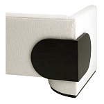 Дизайнерский Двухместный диван Florida Sofa  с элегантным деревянным декором  варинант исполнения - 4 | Loft Concept в Новосибирске