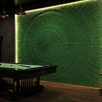 Барельеф CLOCK варинант исполнения - 2 | Loft Concept в Новосибирске