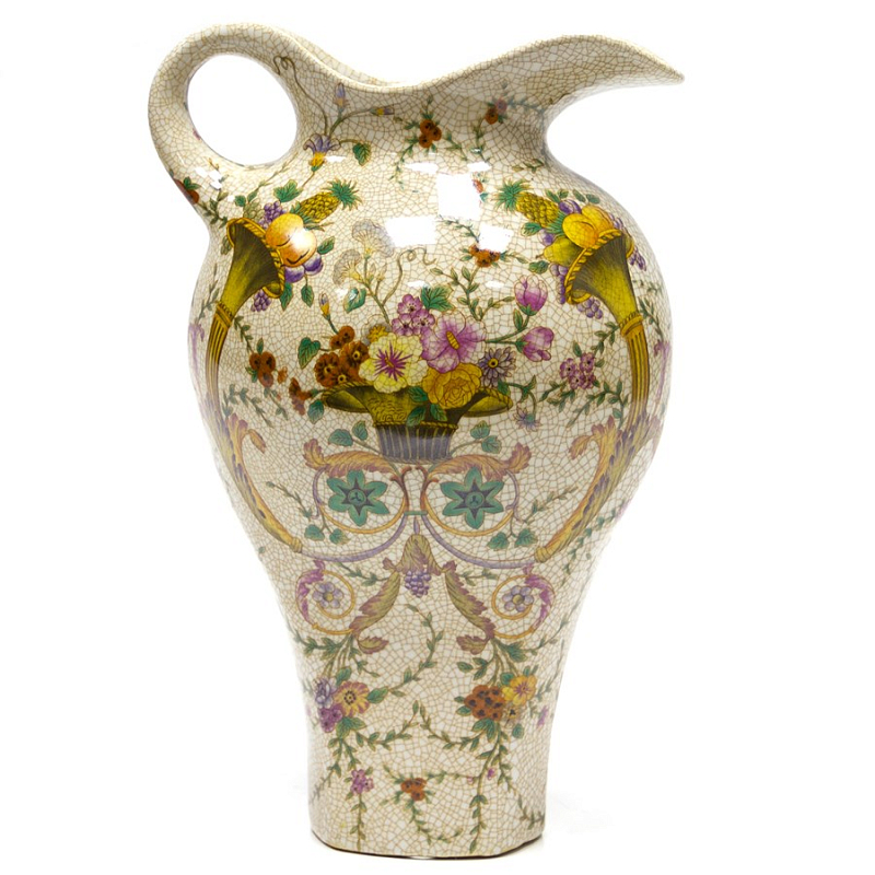 Кувшин Basket of Flowers Мульти Бронза в Новосибирске | Loft Concept 