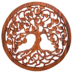 Панно из дерева Mythosream Panel With Trees варинант исполнения - 1 | Loft Concept в Новосибирске