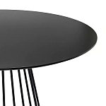 Круглый обеденный стол с основанием в виде конуса Dining table in Loft Style варинант исполнения - 2 | Loft Concept в Новосибирске