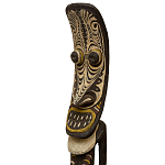 Деревянная статуэтка Абориген в маске Aboriginal Man in Mask варинант исполнения - 3 | Loft Concept в Новосибирске