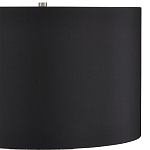 Настольная лампа с белым фактурным корпусом и черным абажуром Twisted варинант исполнения - 2 | Loft Concept в Новосибирске