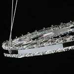 Люстра круглая с прозрачной хрустальной рамкой Maude Crystal Light варинант исполнения - 9 | Loft Concept в Новосибирске