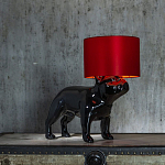 Настольная лампа COLLECTION OF DOGS с абажуром Бульдог варинант исполнения - 4 | Loft Concept в Новосибирске