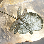 Бра Декоративный лист с стрекозой Glacial Fragment варинант исполнения - 1 | Loft Concept в Новосибирске