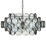 Люстра с каскадом из круглых стеклянных дисков Small Round Sequins варинант исполнения - 3 | Loft Concept в Новосибирске