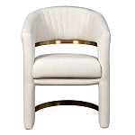 Полукресло Valbonne Chair cream velour варинант исполнения - 1 | Loft Concept в Новосибирске
