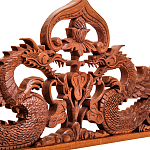 Панно из дерева драконы Panel With Trees варинант исполнения - 2 | Loft Concept в Новосибирске