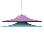 Подвесной вязаный светильник в двухцветном исполнении «Двойной Токио»  варинант исполнения - 4 | Loft Concept в Новосибирске