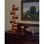 Торшер с каркасом из множества полок Links варинант исполнения - 5 | Loft Concept в Новосибирске